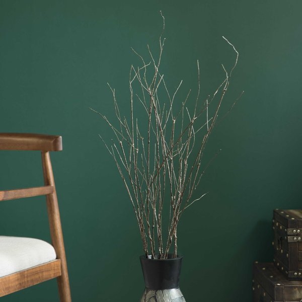 Brown Dried Curly Twig Tree Branch Stem for Home Decoration, Wedding Craft, and Floor Vase 37 Inch, Uniquewise, Mfr#: QI004413